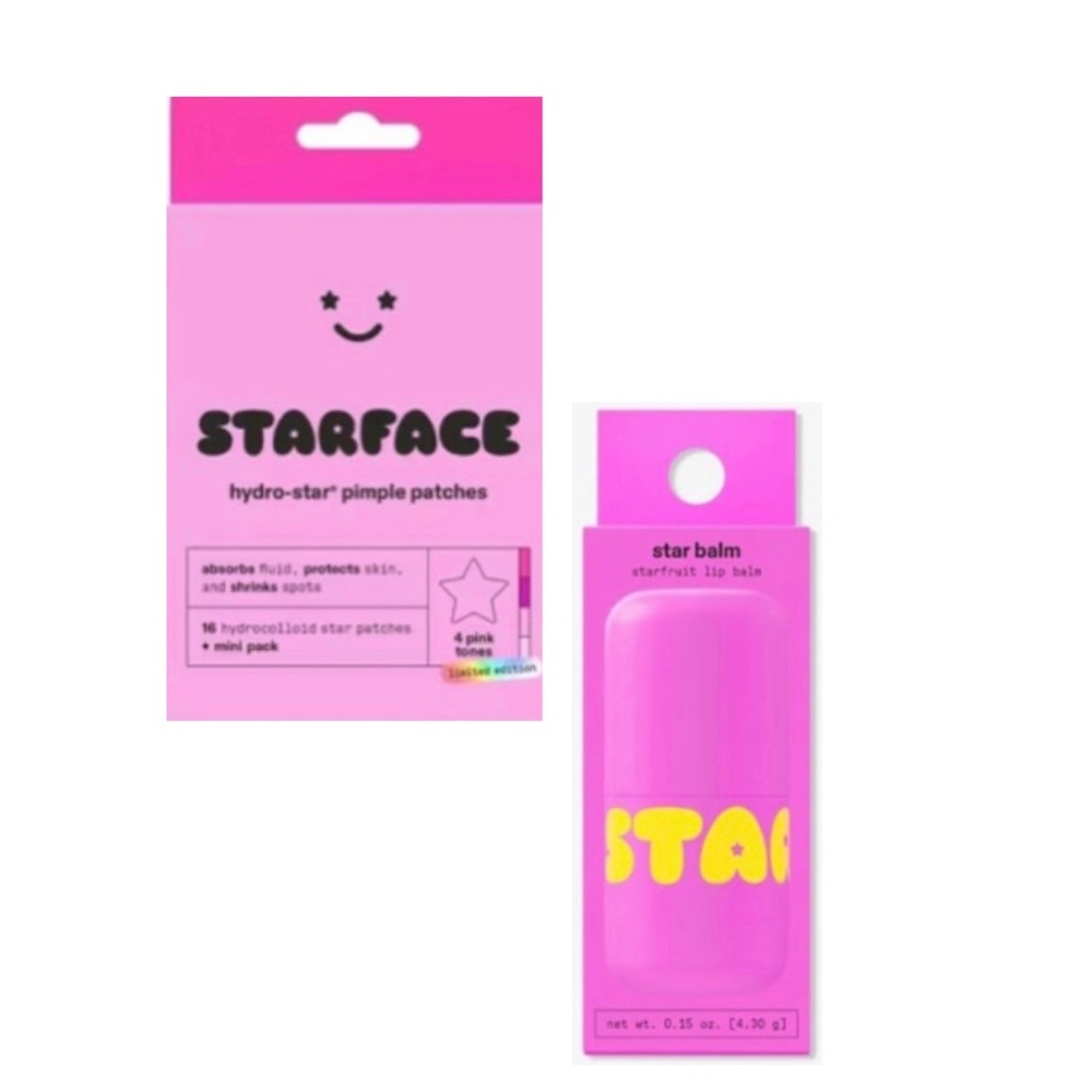 Starface Pimple Patch and Lip Balm Starfruit